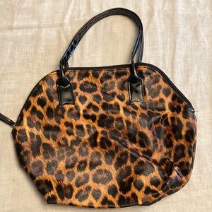 Elizabeth Arden Leopard Purse